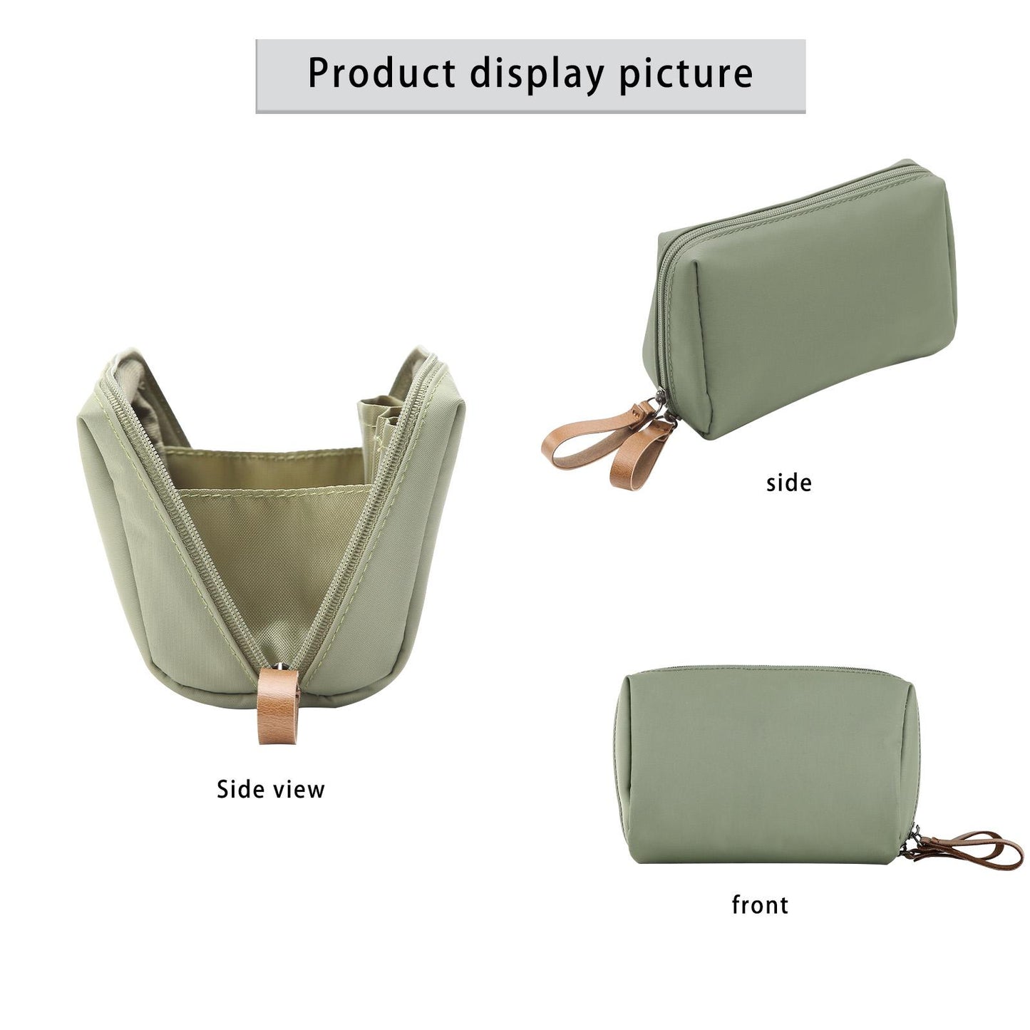 Lipstick Makeup Bag, Mini Small, Compartmentalized Women's Organizer